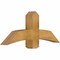 Ekena Millwork Bellingham Rough Sawn Timber Gable Bracket, Western Red Cedar, 48"W x 20"H x 6"D x 6"F, 10/12 Pitch GBW048X20X0606BEL00RWR - alternate 2